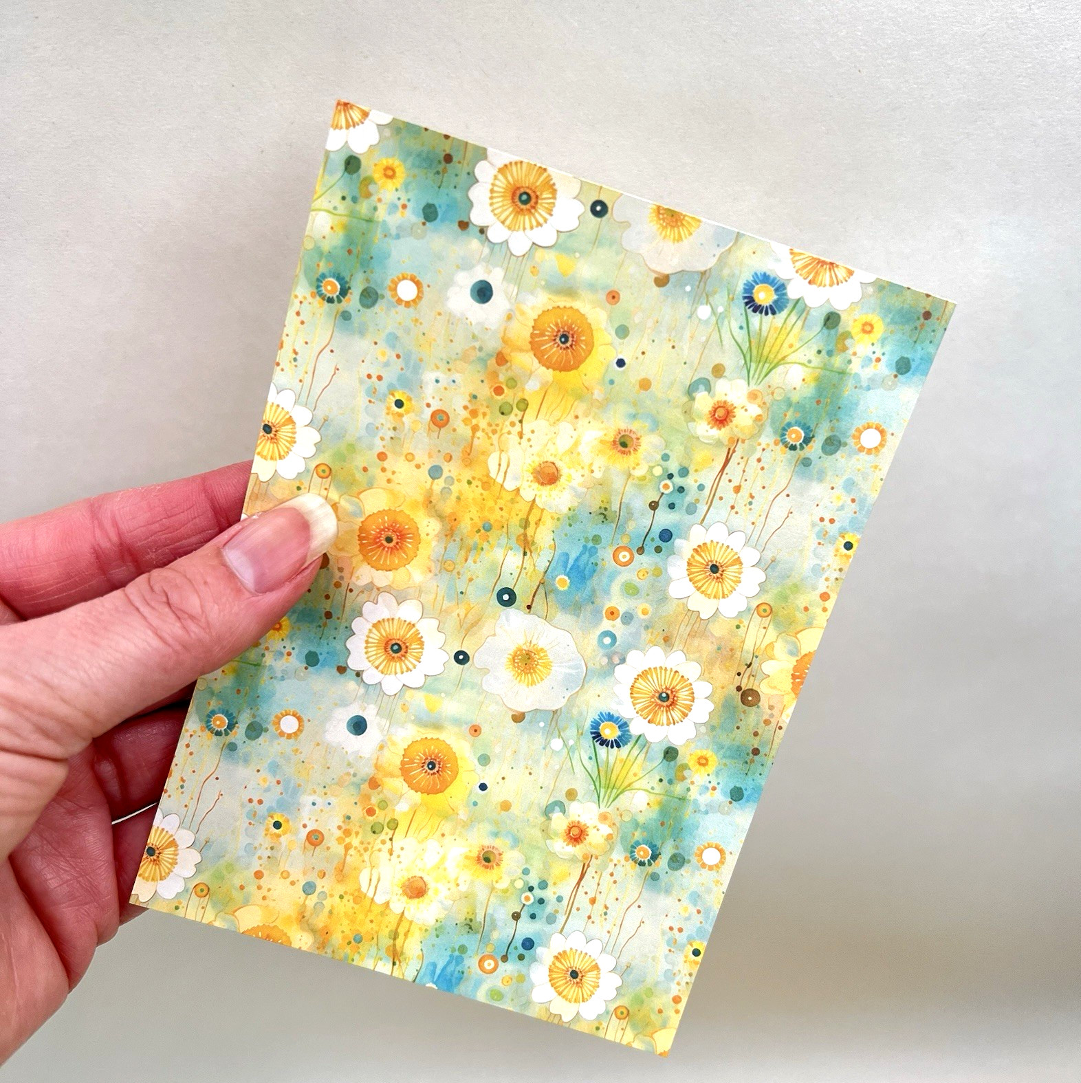 Colorful Spring Flower Paper Sheets Scrapbooking Junk Journals Collage