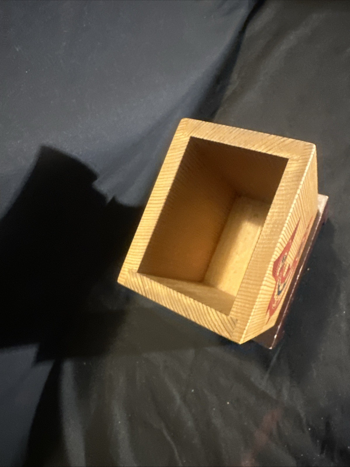 1989 Signed P DUNTHORNE UPPER SKAGIT Northwest Native Wood pencil holder Fish