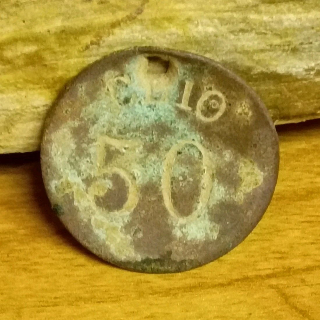 CLIO Plantation Token 50 Cents RARE