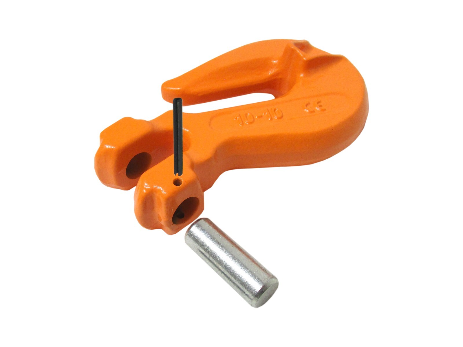 Chain Grab Hook 9/32 5/16 3/8 1/2 5/8 3/4 Grade 100 Lifting Clevis Pin Orange