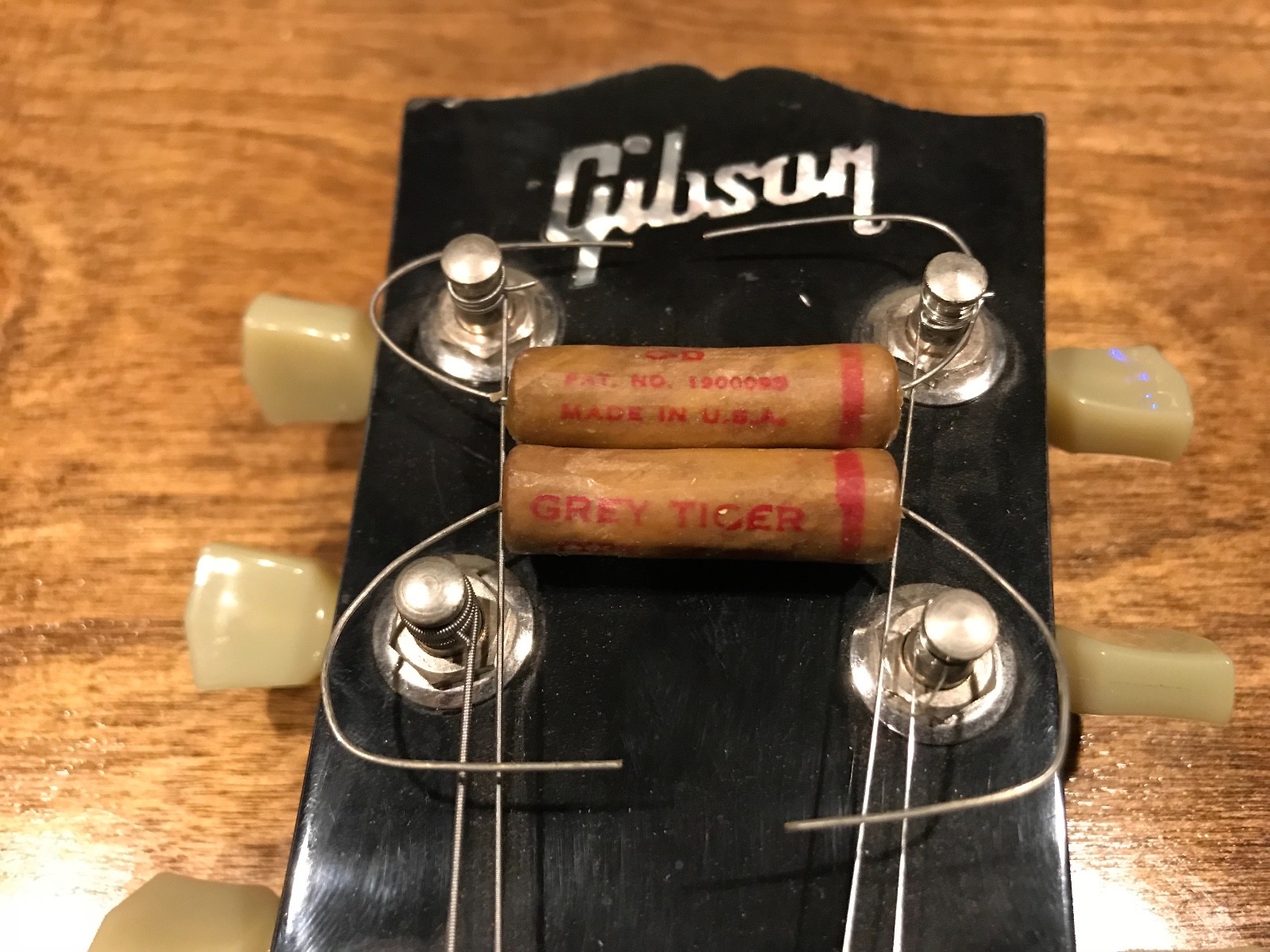 Pair 1950's NOS Cornell Dubilier 'Grey Tiger' Tone Capacitors .02uf 400v RARE!!!