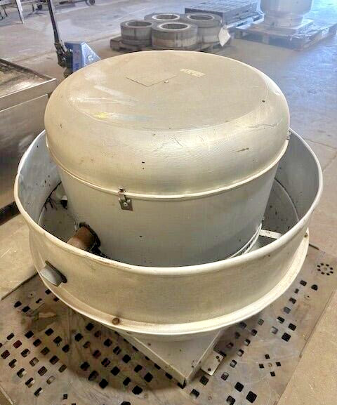 "ADM 165VCR-165V5B" H.D COMMERCIAL ROOF TOP 30"D EXHAUST FAN