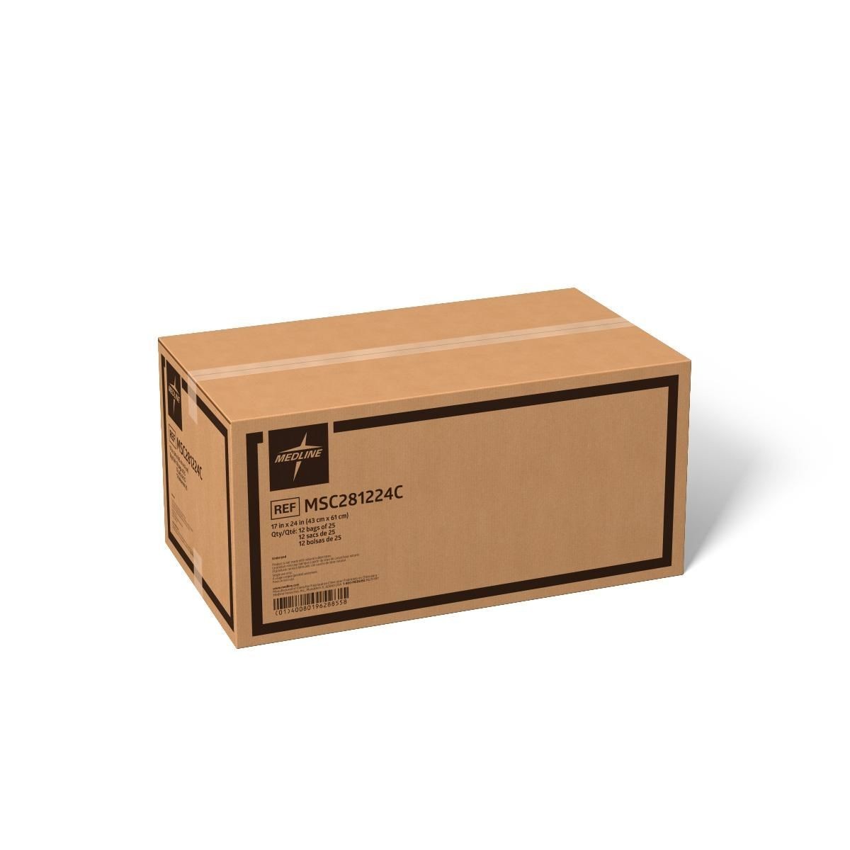 Medline 17x24 Puppy Pads 3-Layer Disposable Pads Pets, Baby & Furniture 25/300ct