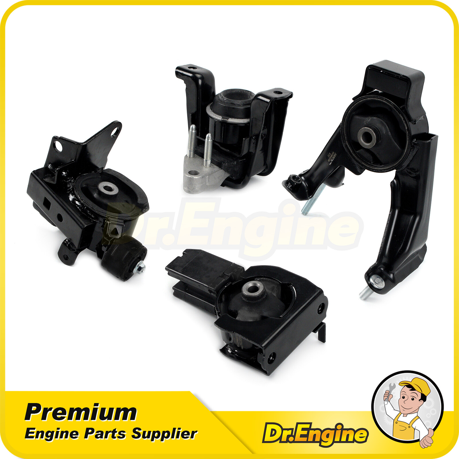 Engine Motor Mount Kit Auto Set For 2003 2004 2005 2006 2007 2008 Matrix Corolla