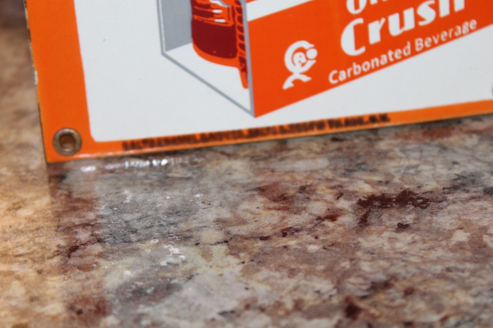 RARE ORANGE CRUSH HANDIPACK SODA POP DEALER PORCELAIN METAL SIGN COKE PEPSI GAS