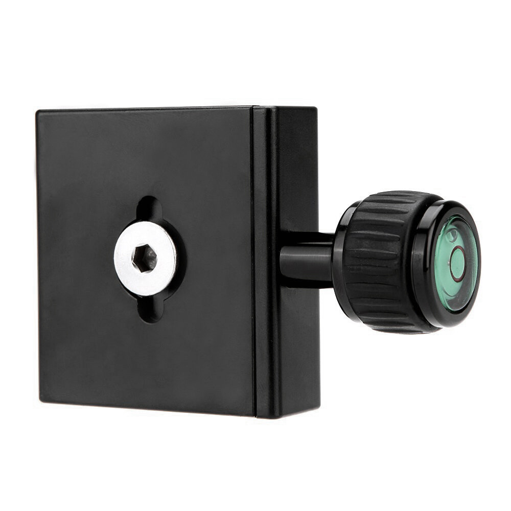 Metal Clamp & 50mm Quick Release Plate for Manfrotto Arca-Swiss Tripod BallHead