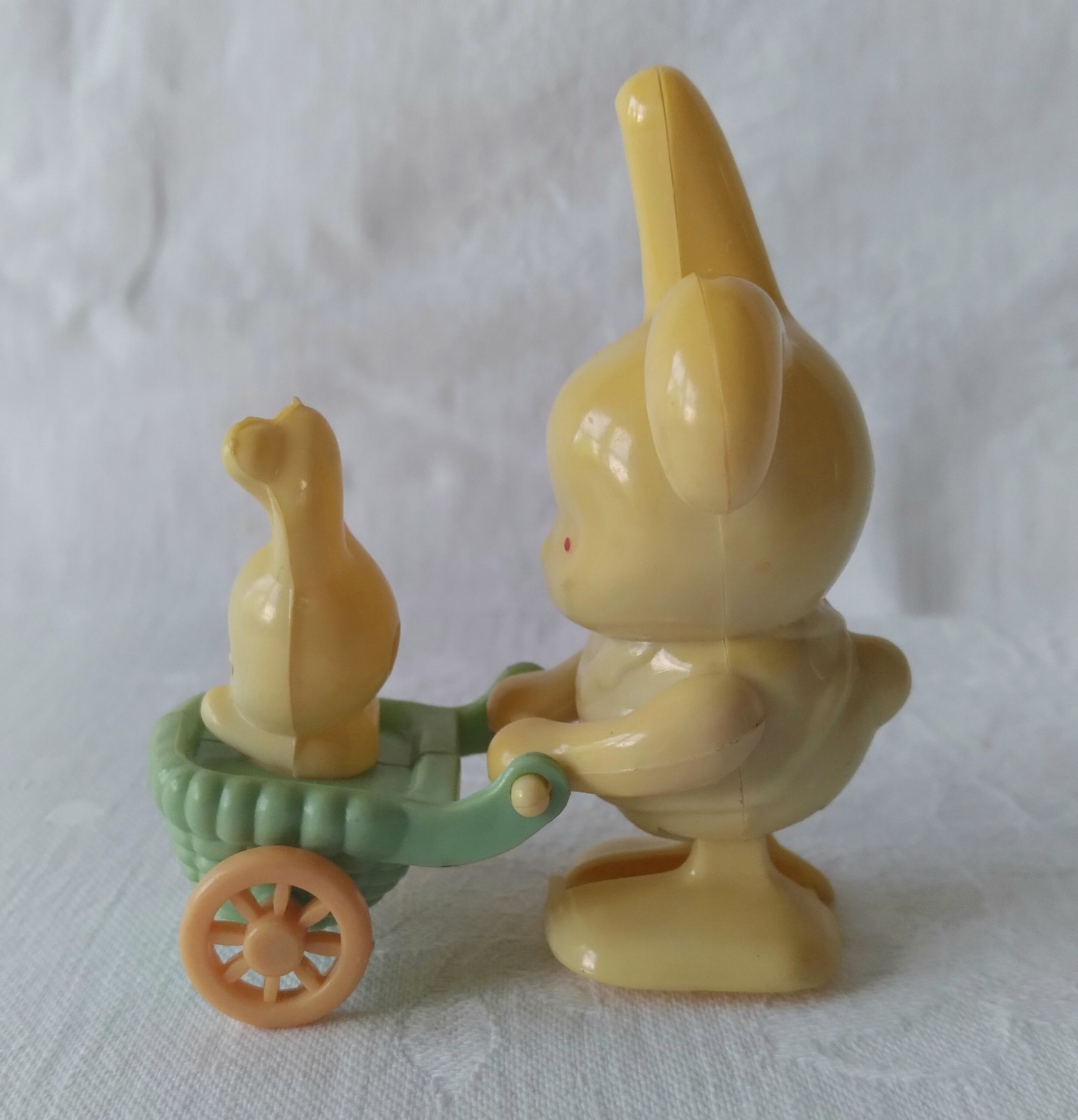 Lot 23 Vintage Wind-Up Toys Tested Work Disney Mickey Mouse Easter Bunny Chicks