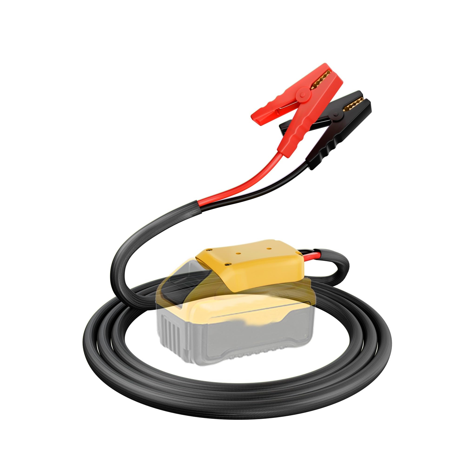 Jumper Cables with Adapter for Dewalt 20V Battery 3.3FT 8AWG Portable Battery