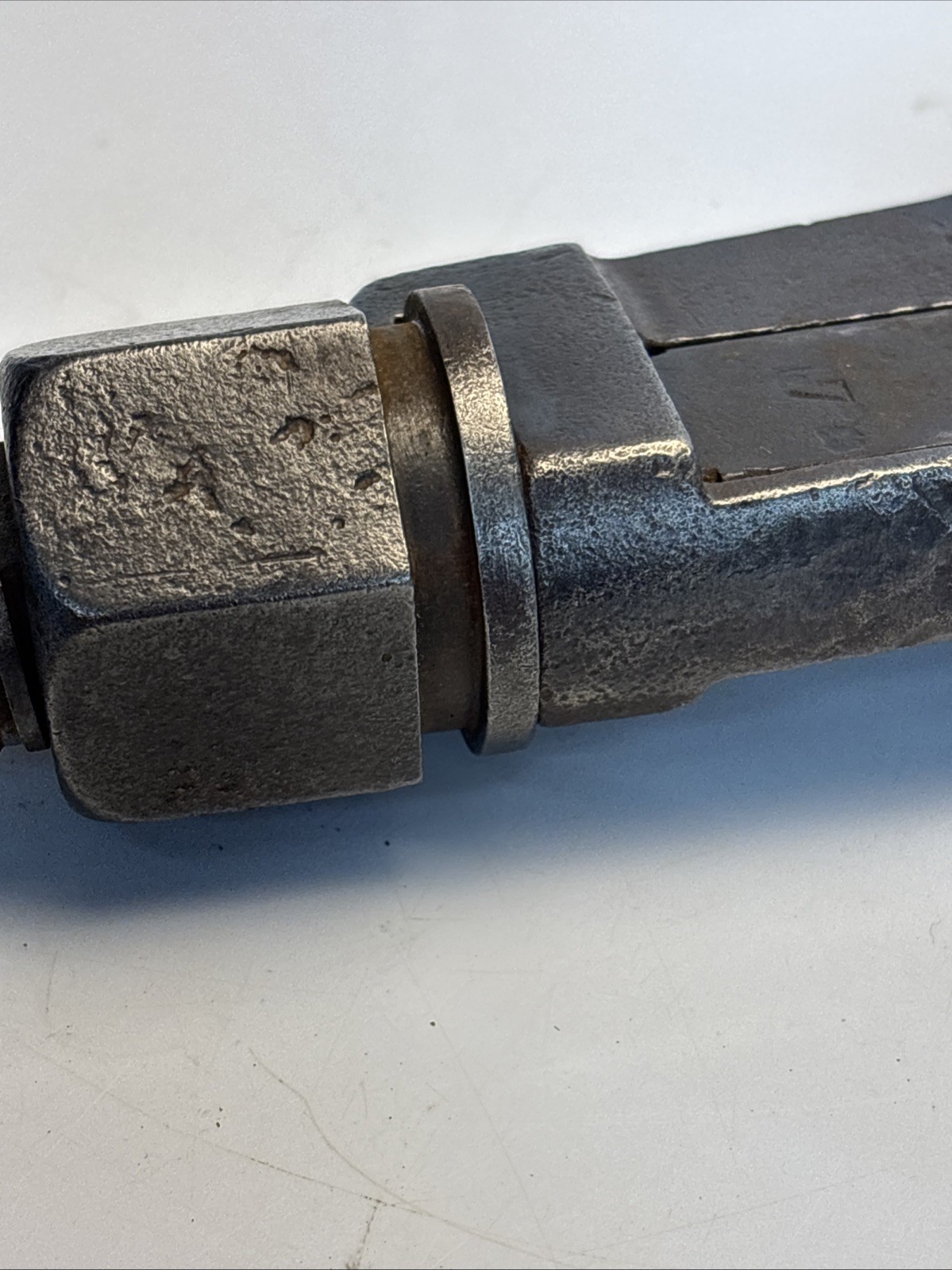 Antique Bemis & Call Co NYC Railroad Springfield Mass 18” Adjustable Wrench