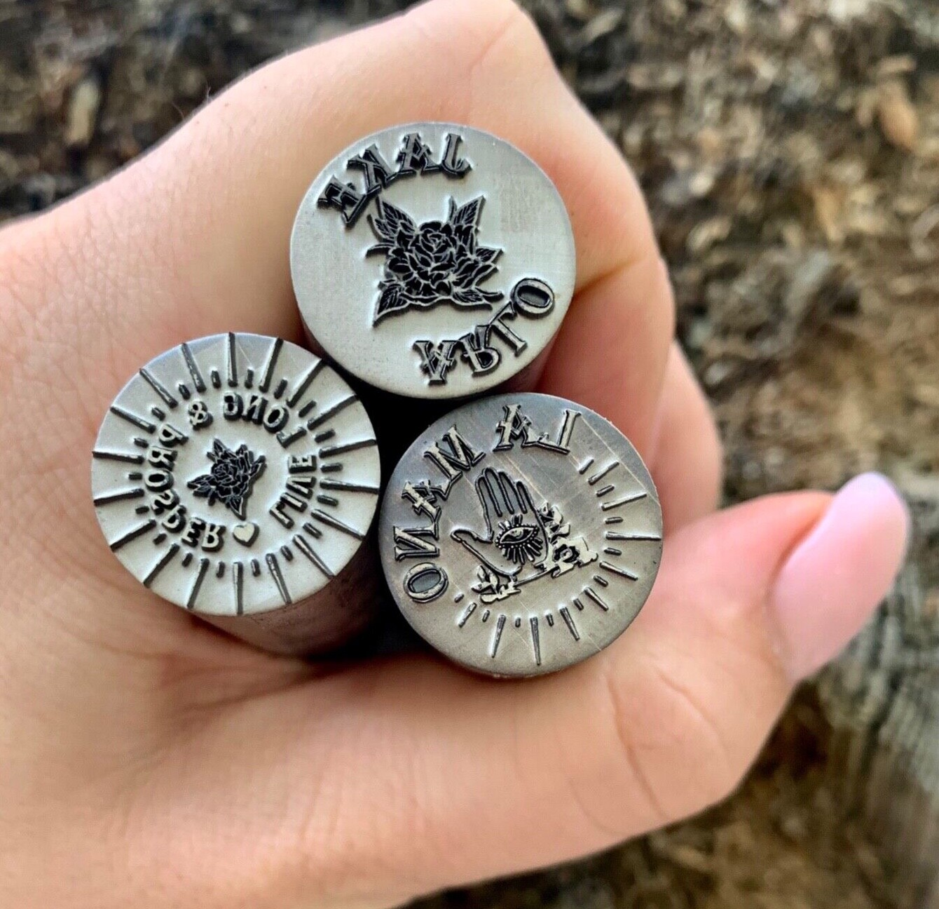 CUSTOM METAL STAMP || Custom Metal Punch || Metal Stamps || Impact Punch Stamp