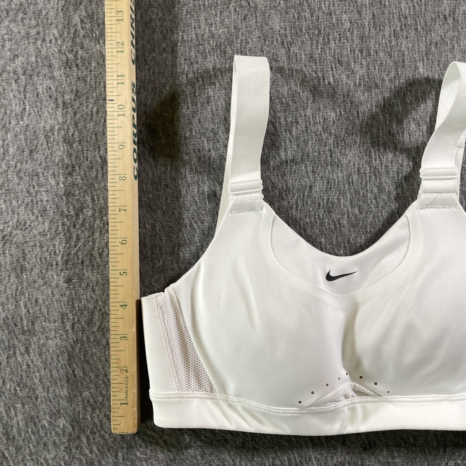 NEW! Nike XS (A-C) Women's Alpha High Support Sports/Yoga Bra-White DD0430-100
