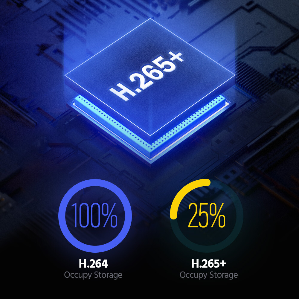 ANNKE 8CH DVR 5MP Audio Security Camera System Human Detection Color Night IP67