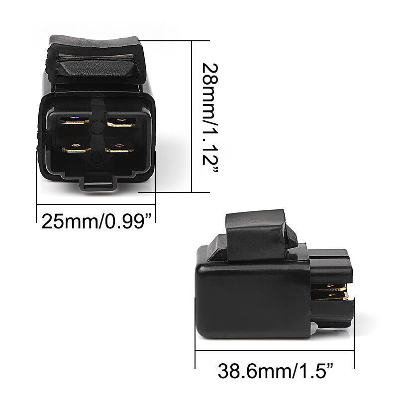 2Pcs Fuel Pump Fan Off Relay Fit 38740-24X50 For Suzuki GSXR600 GSXR750 GSXR1000