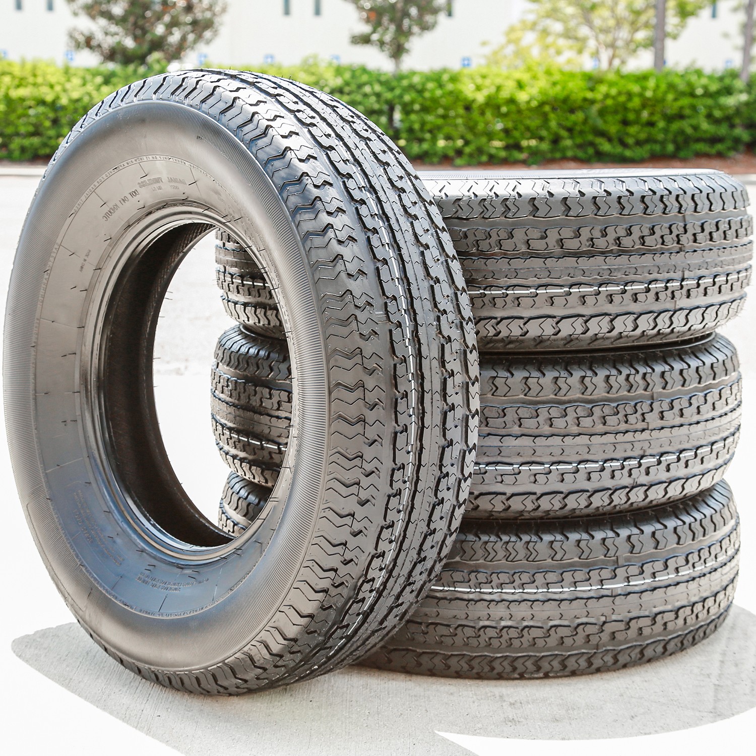 2 Tires Blackarrow STR01 Semi-Steel ST 205/75R15 Load E 10 Ply Trailer