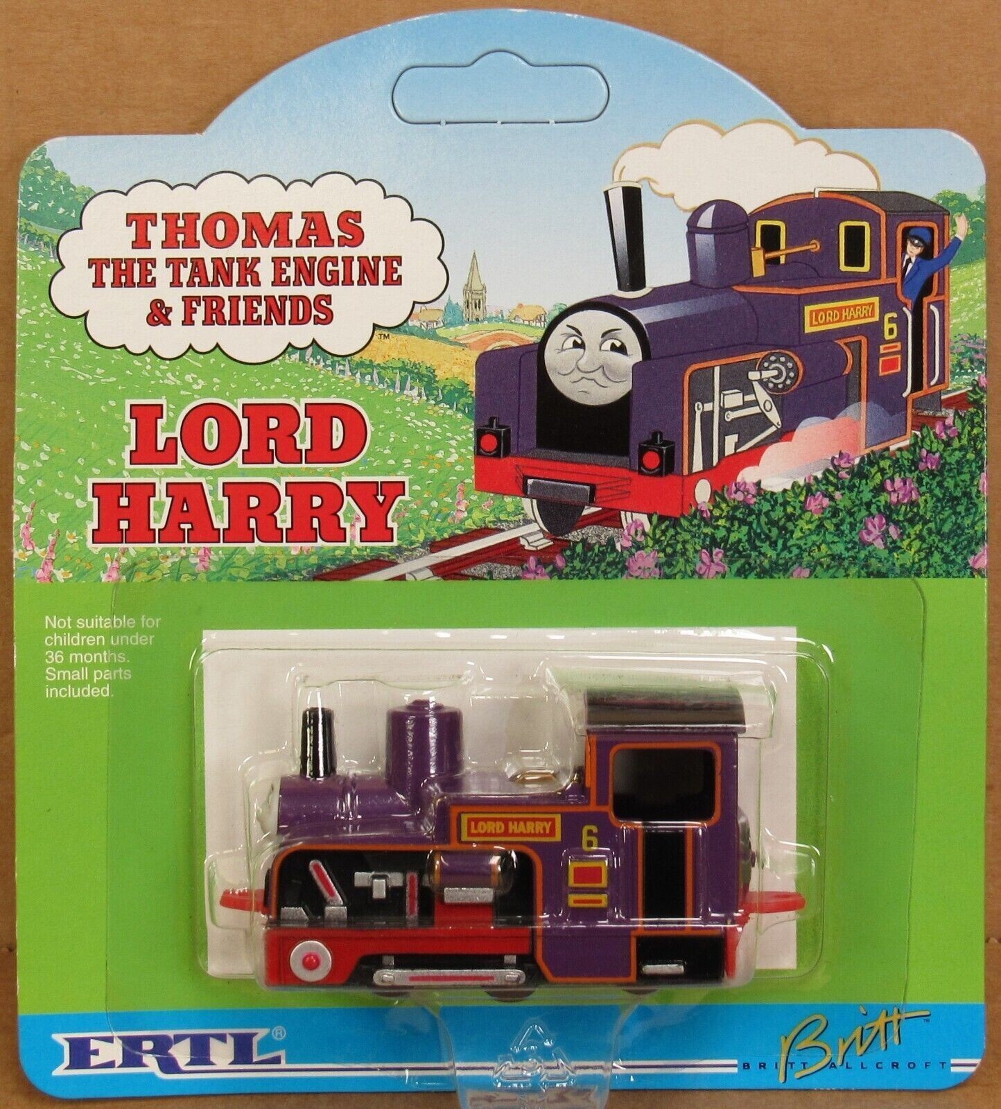 ERTL 4113 - Thomas the Tank Engine & Friends "Lord Harry" 1997 NIP