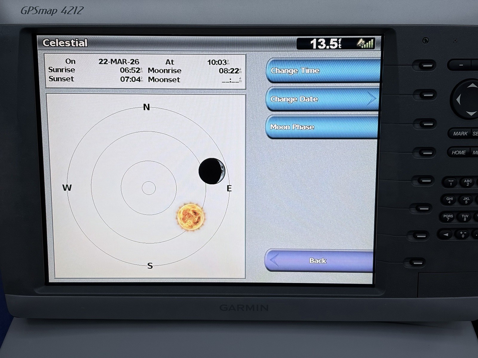 Garmin GPSmap 4212 GPS Chartplotter Multifunction Display W/ Cover- VERY CLEAN!