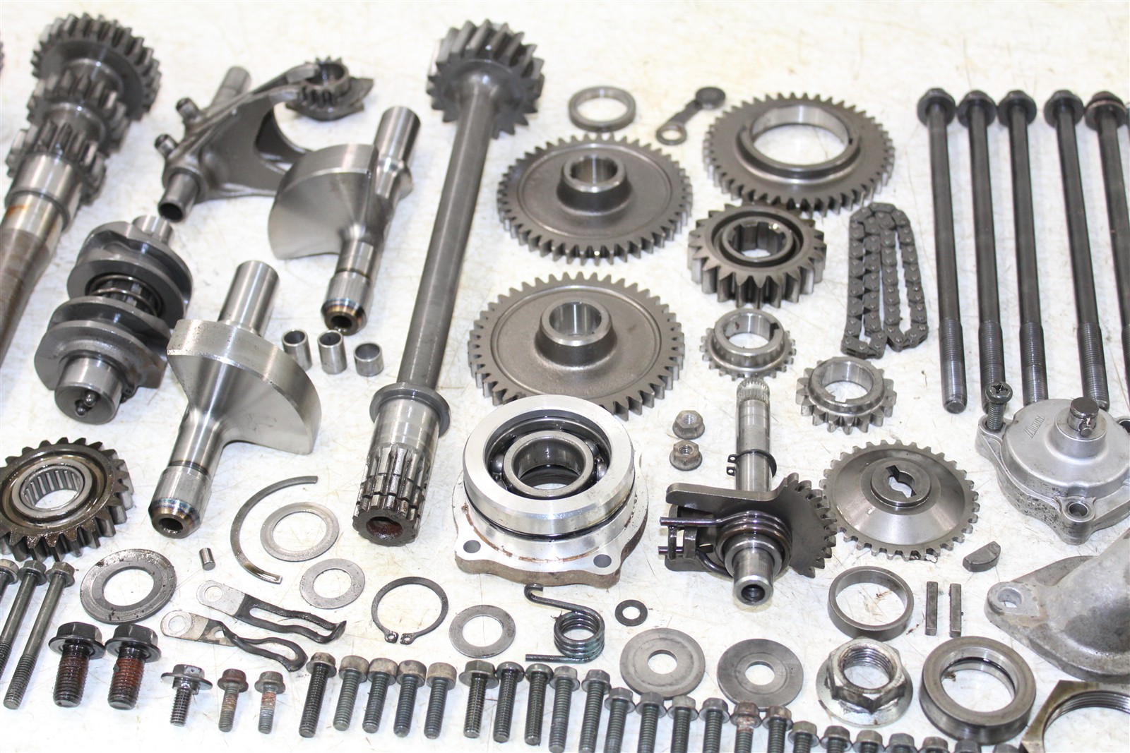 2006 Suzuki King Quad 700 4x4 Transmission Gears Shift Shaft Forks Drum 43054