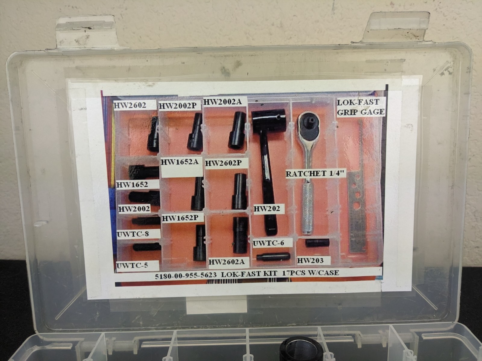 #bl633 Lok Fast Blind Fastener JoBolt Installation Removal Kit 3060 Aircraft