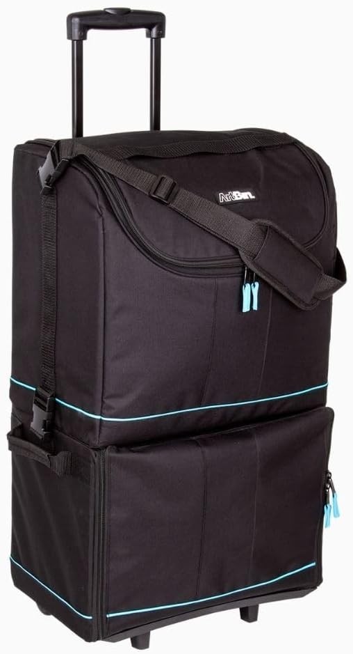 ArtBin 6922SP Tote Express Rolling Portable Art Craft & Sewing Storage Organizer