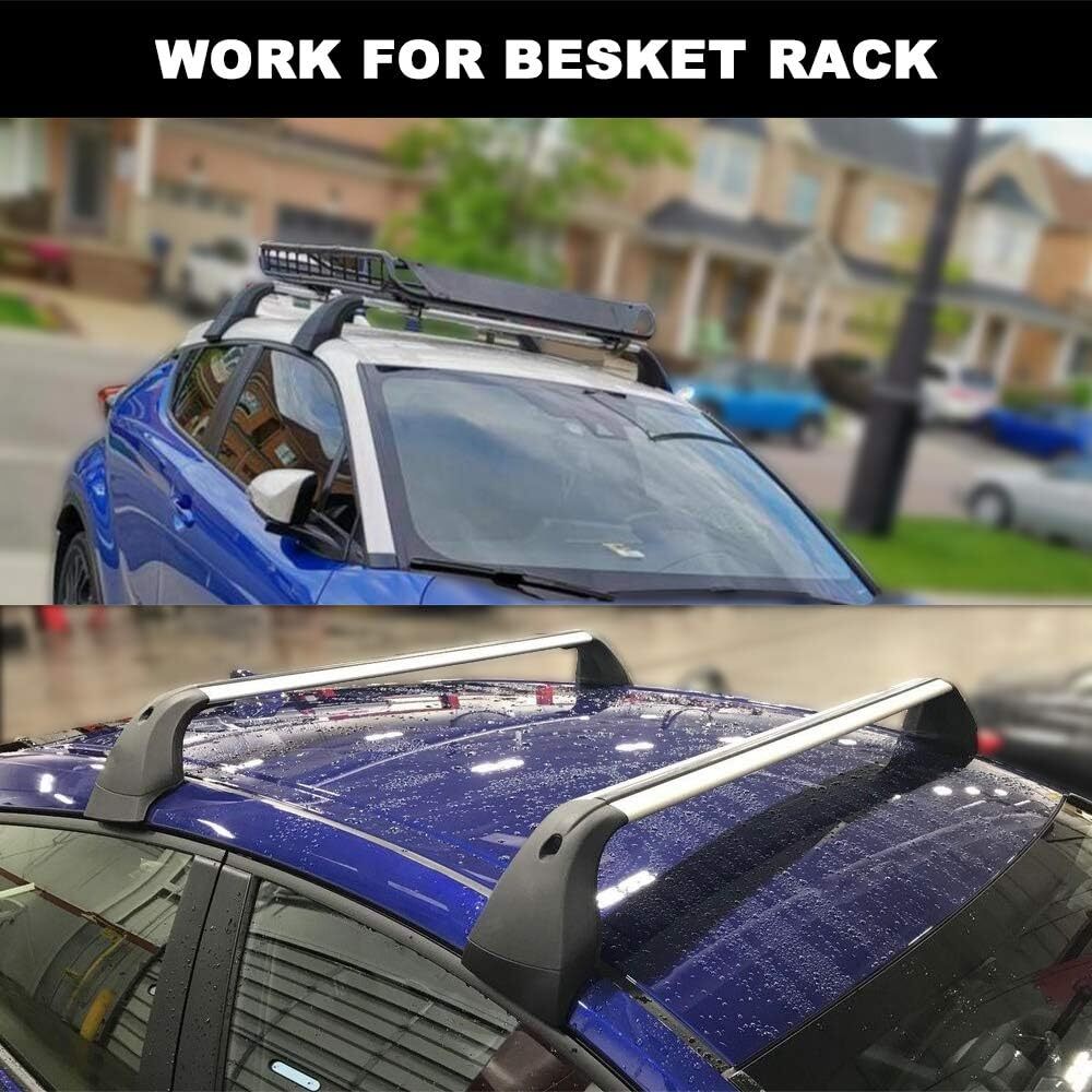 Roof Rack Cross Bars for Toyota Corolla Hatchback 2019-2026 #PW301-02009 Silver