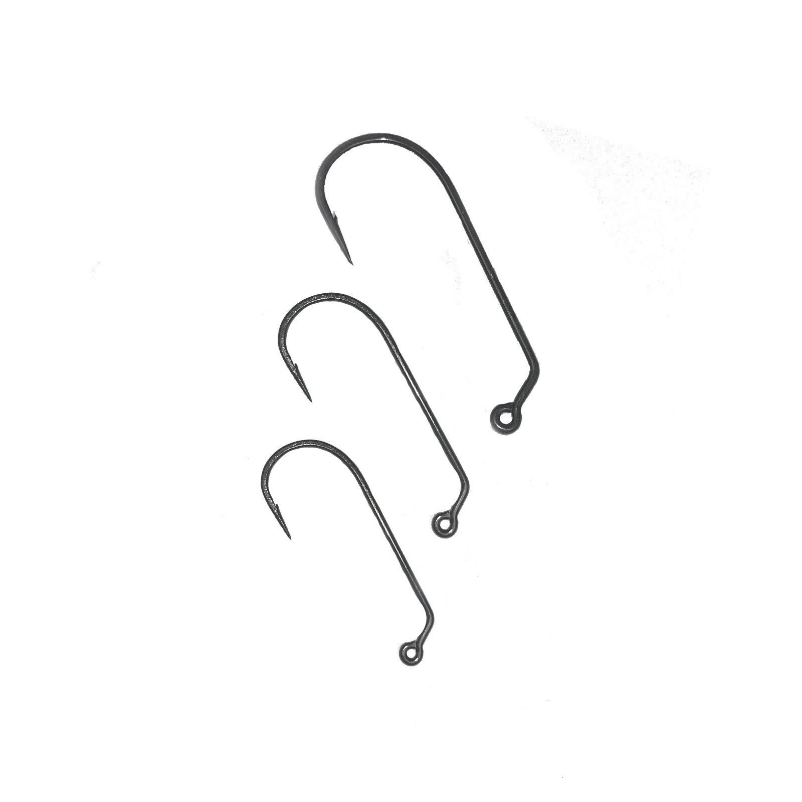 Mustad 32824NP-BN -2X Strong, 2/0–9/0, Black Nickel, Saltwater Fishing