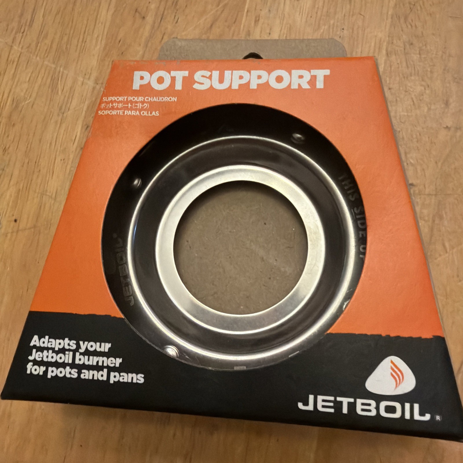 Jetboil Stainless Steel Pot Support Hiking Cooking Camping Stove Pans Burner