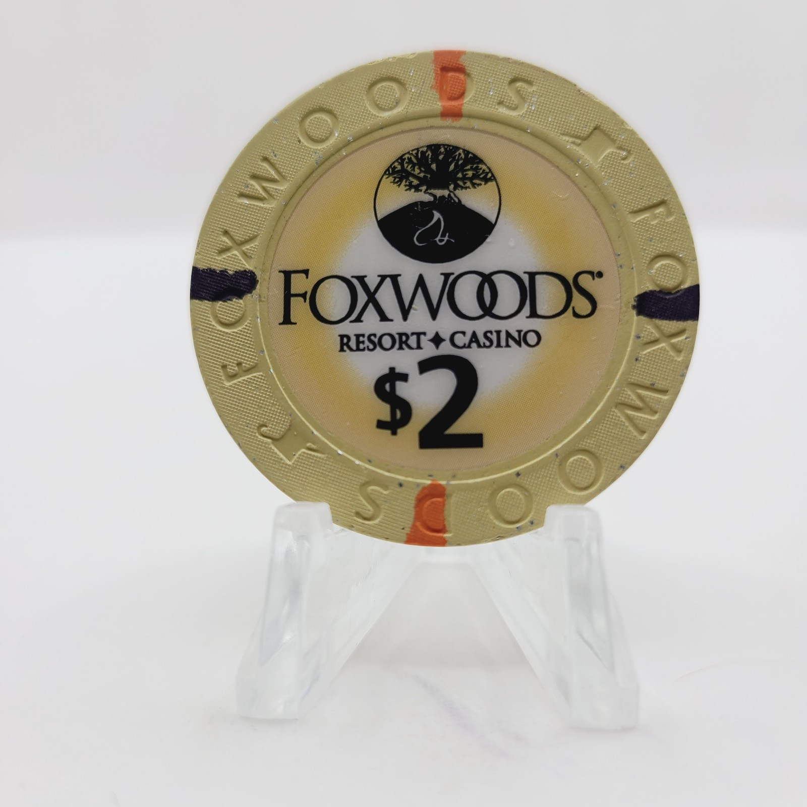 Foxwoods Resort Casino Ledyard Connecticut 2017 $2 Casino Chip