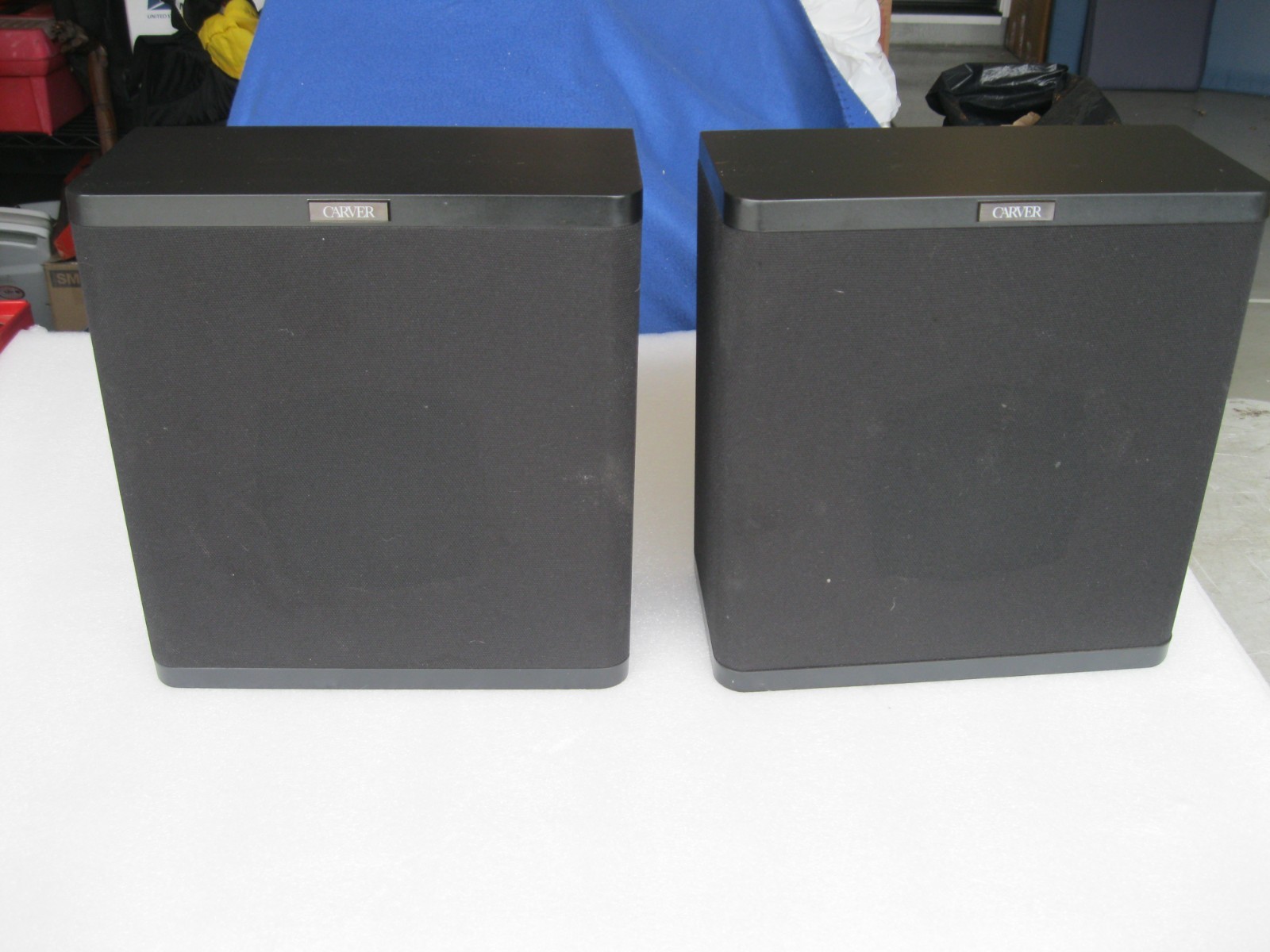 Pair of CARVER Cinema 5.1 Bookshelf / Surround Speakers - Excellent Condition!