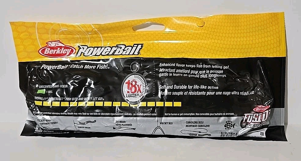 Berkley PBBPL8-WMR Power Bait Power Lizard Fishing Bait, 8" Watermelon Red