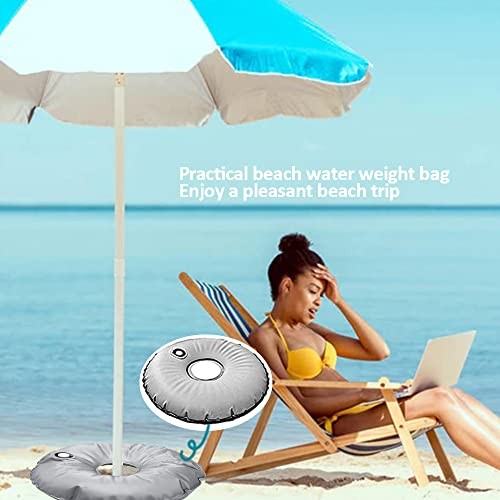 20.87 Inch Water Umbrella Weight Bags Flags for Base Stand Outdoor Collapsible