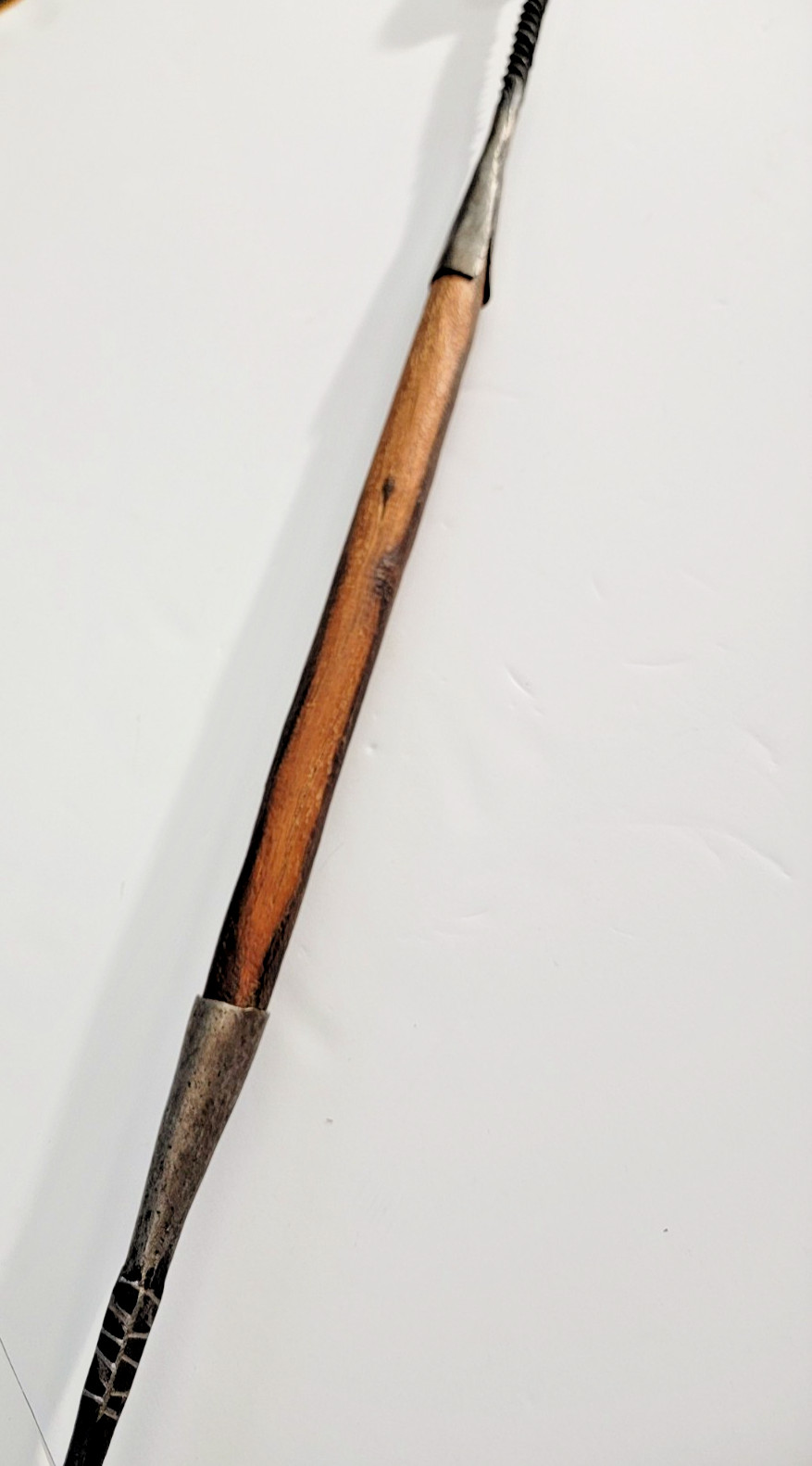 African Kenyan Maasai Hunting Spear Vintage Handmade - 41"