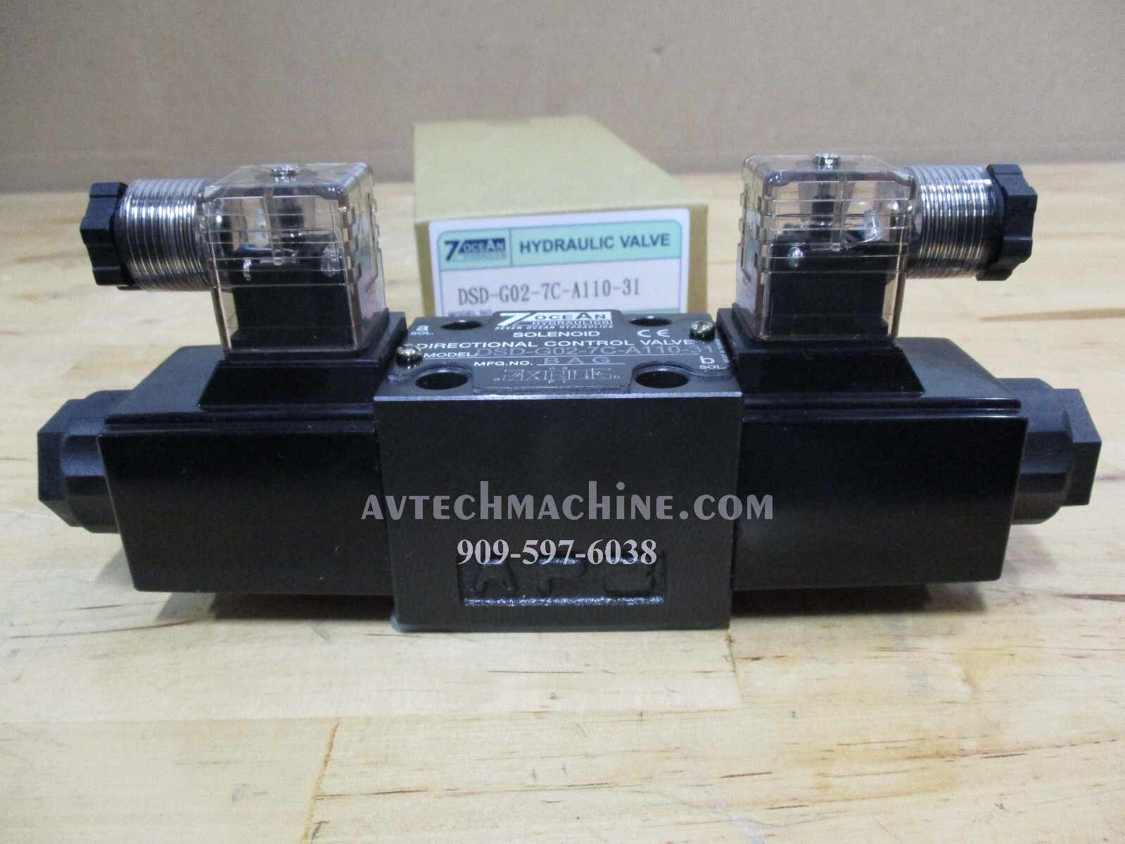 SevenOcean Hydraulic Solenoid Valve DSD-G02-7C-A110-31