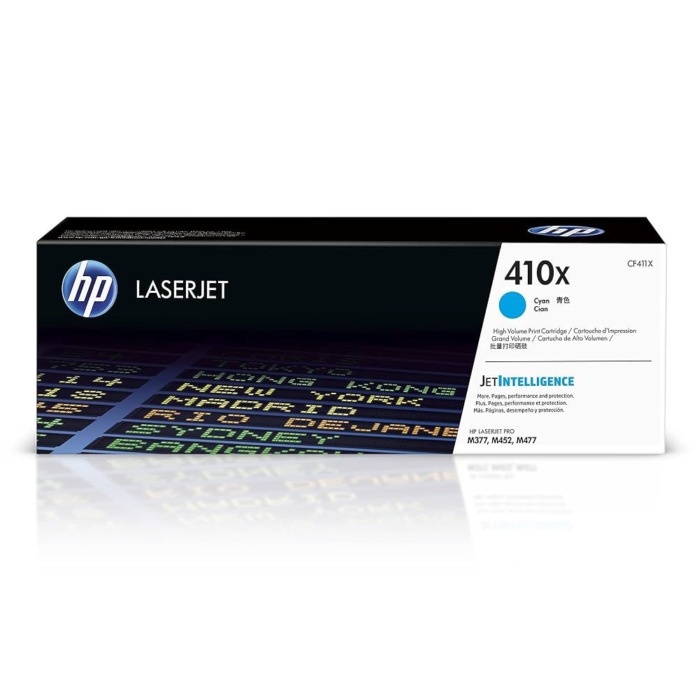 HP 410X High-Yield Toner Cartridge Set 4 Colour(Black,Cyan,Magenta,Yellow)