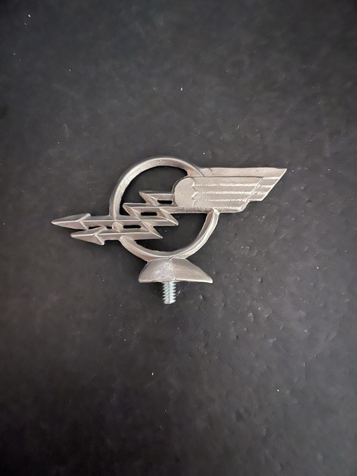 Arrows WINGED WHEEL Hood ORNAMENT Or Bicycle Motorcycle Fender