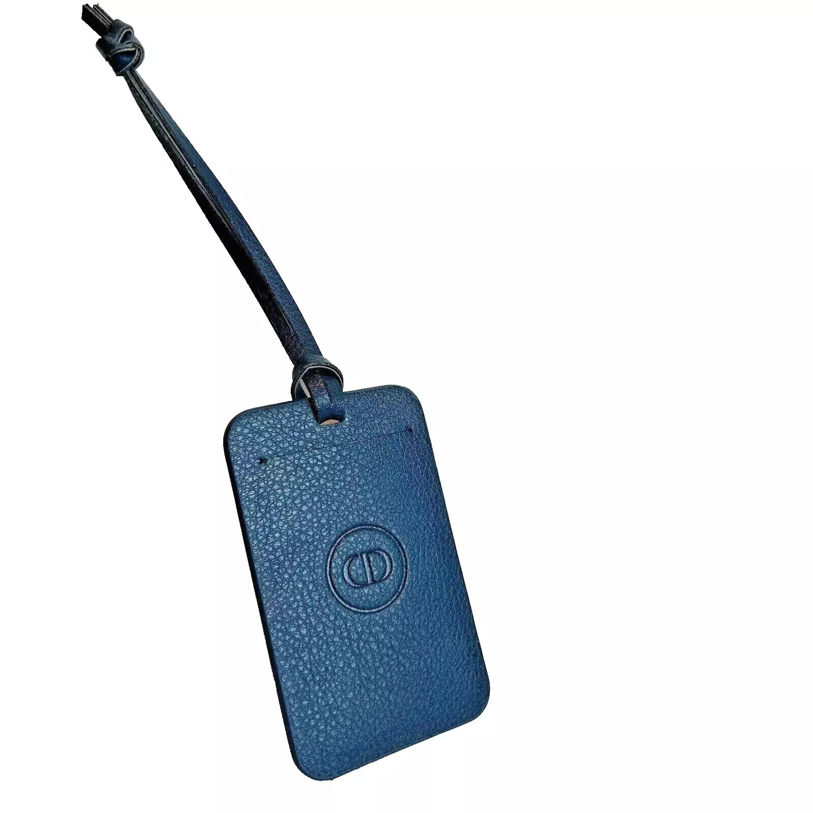 Dior Luggage Tag Navy Blue Novelty VIP Gift NEW