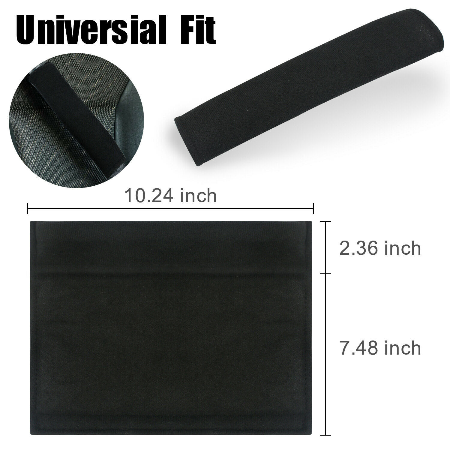 4PCS Universal Seat Belt Cover Soft Shoulder Pad Strap Protector Car Truck USA