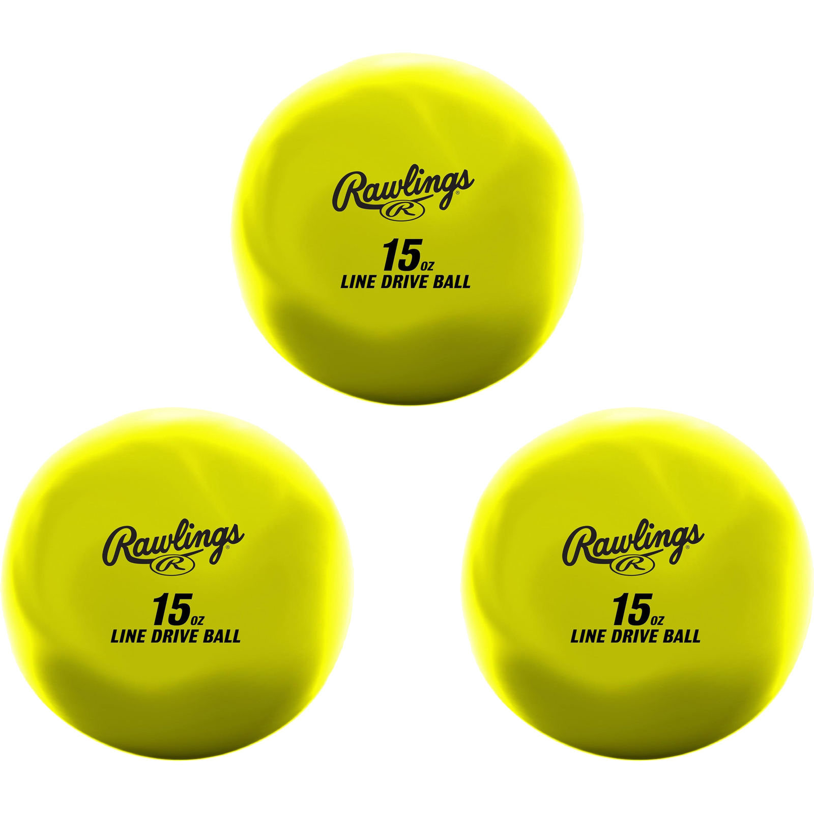 Rawlings Baseball/Softball Line-Drive Weighted Training Ball - Yellow