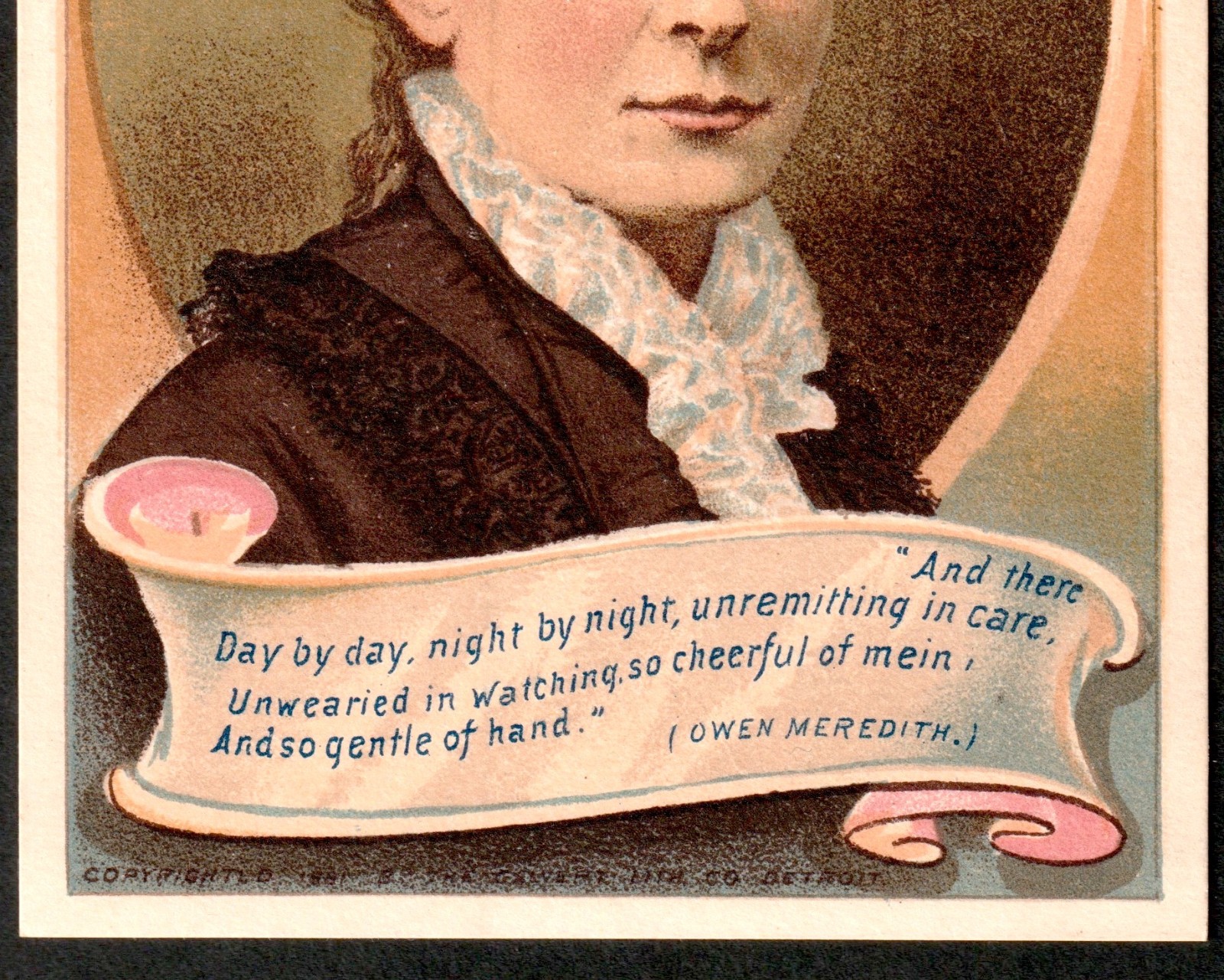 President James A Garfield 1881 RARE set 4x 1881 Widow Death Display Trade Cards