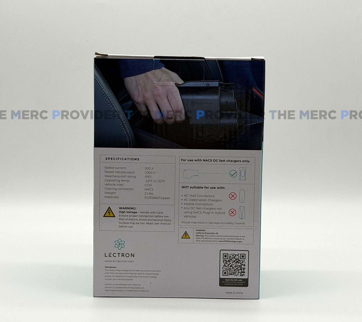 Mercedes-Benz Genuine OEM NACS DC Fast Charging Adapter Lectron CCS1 BQ4670240