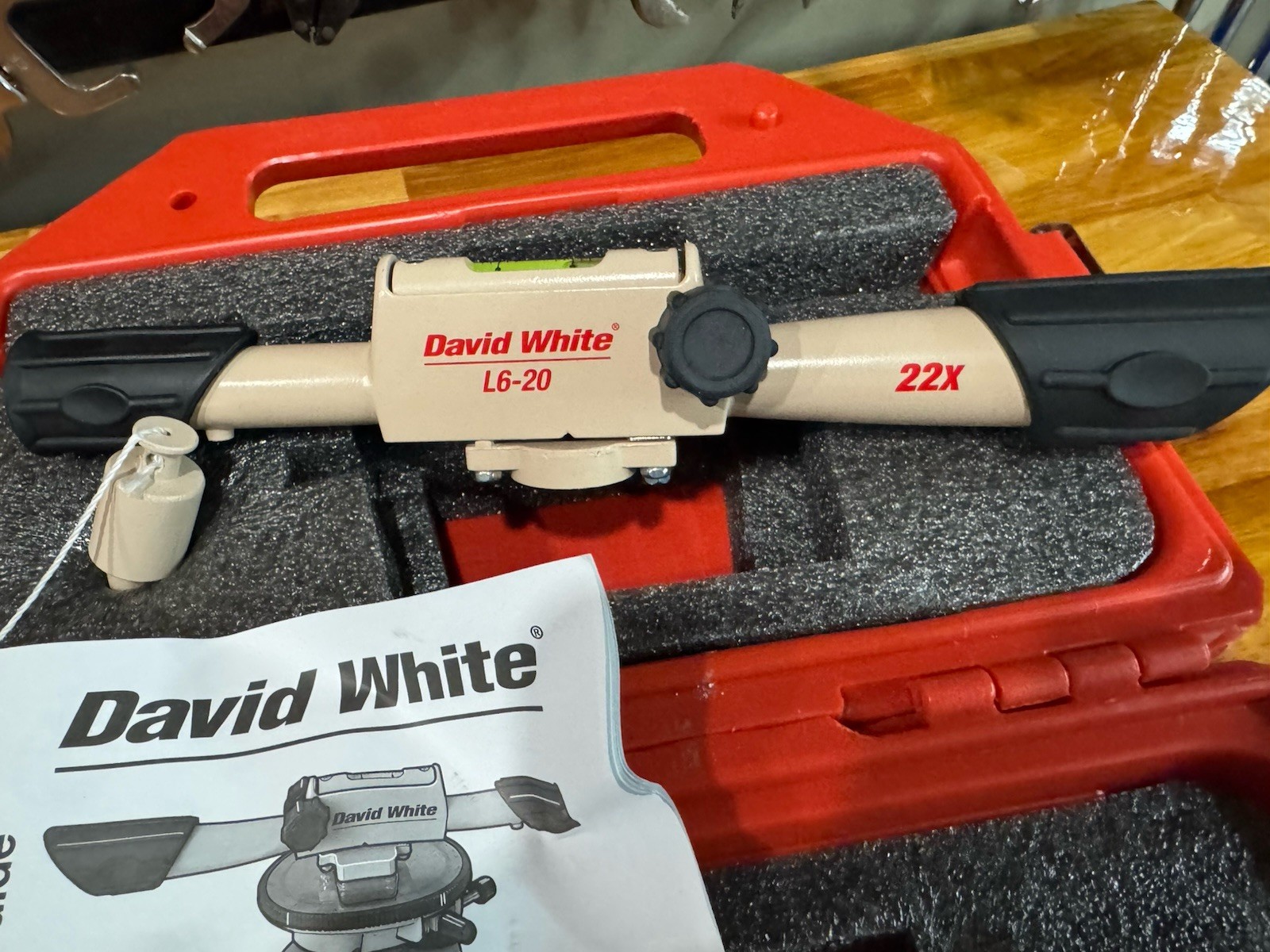 David White Instruments Meridian L6-20 Instrument And Case Only No Mount