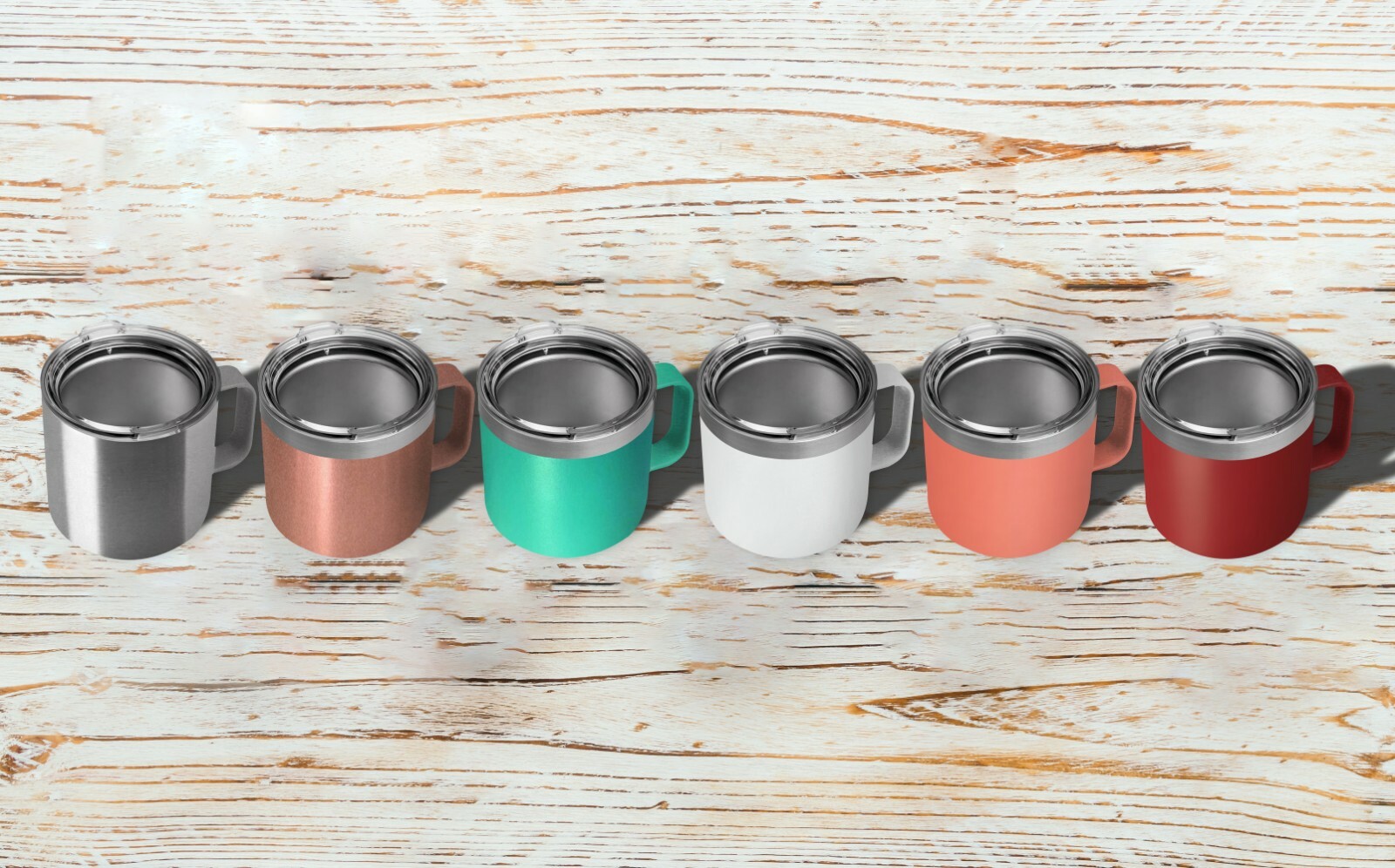 16oz Stainless Steel Mug Sip Lid Vacuum Double Wall Insulated Coffee Tumbler