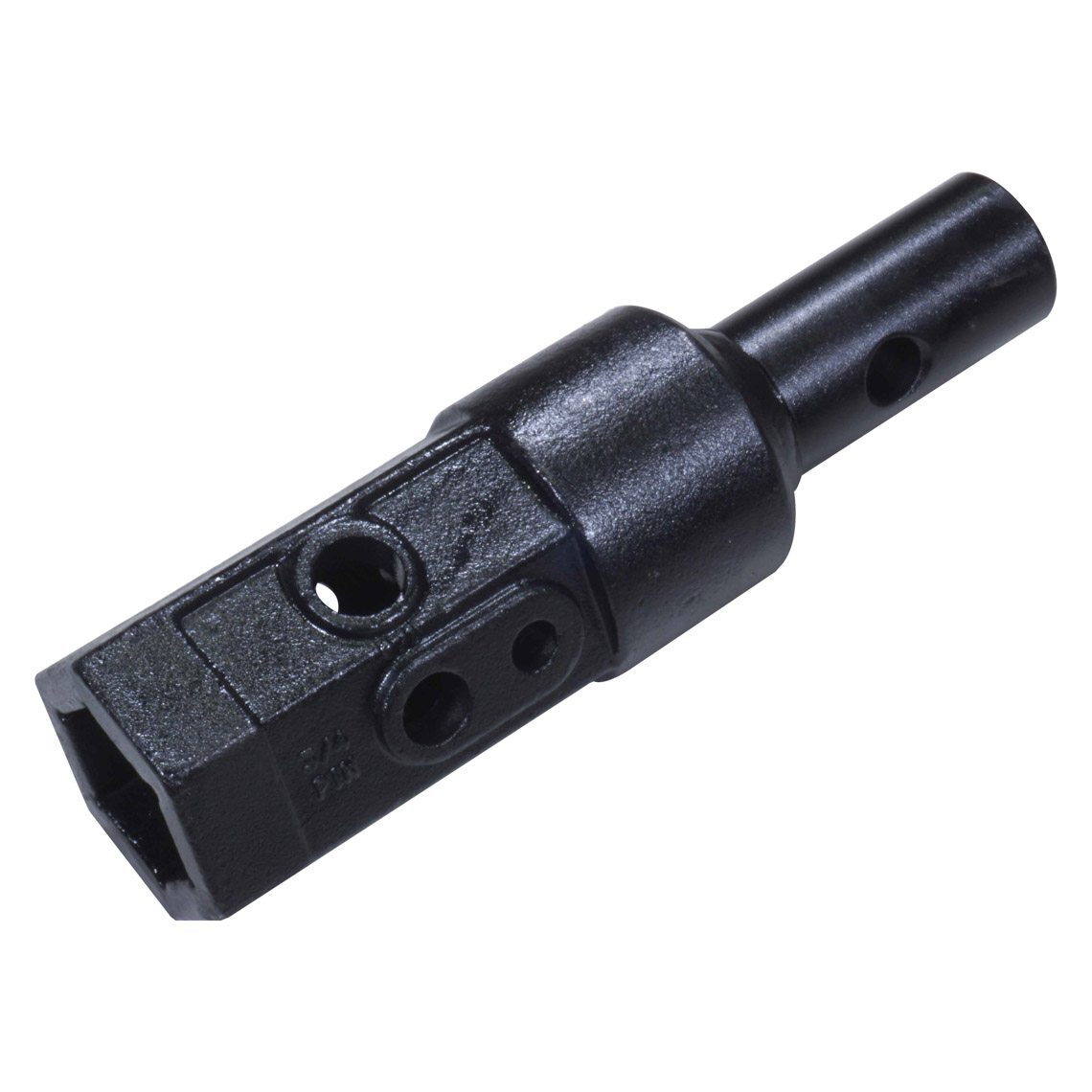 Titan Attachments Auger Bit Adapter 2" Hex to 2" Round Steel