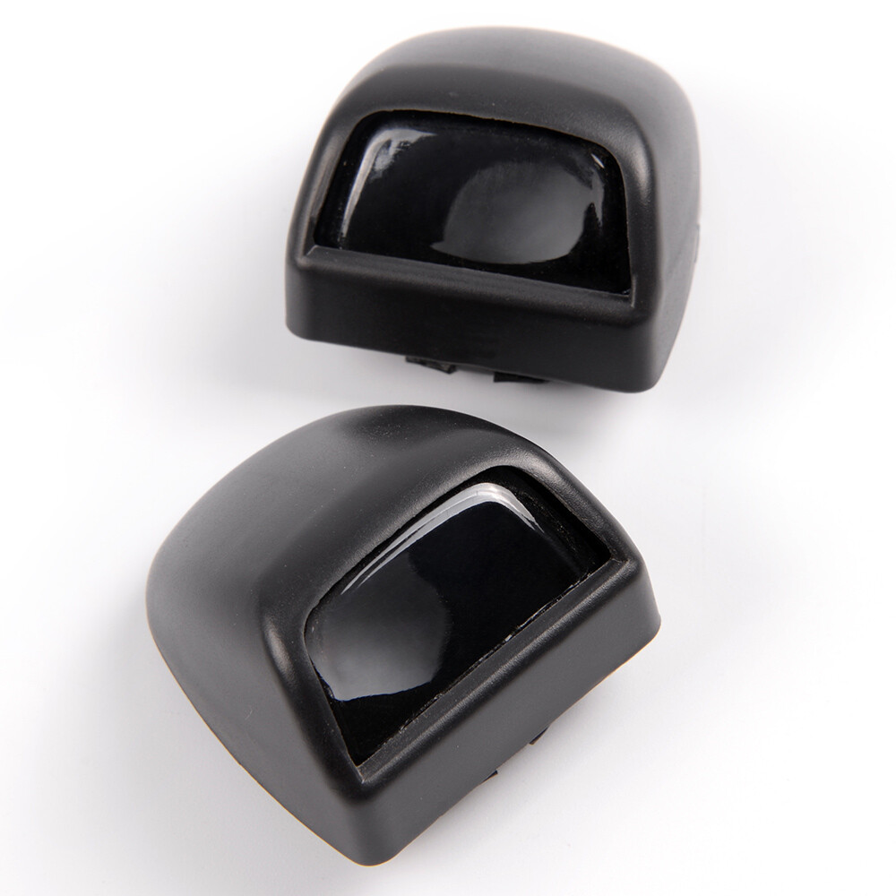 Rear Bumper License Plate Light Lens Pair Left Right Fit For Chevrolet Silverad