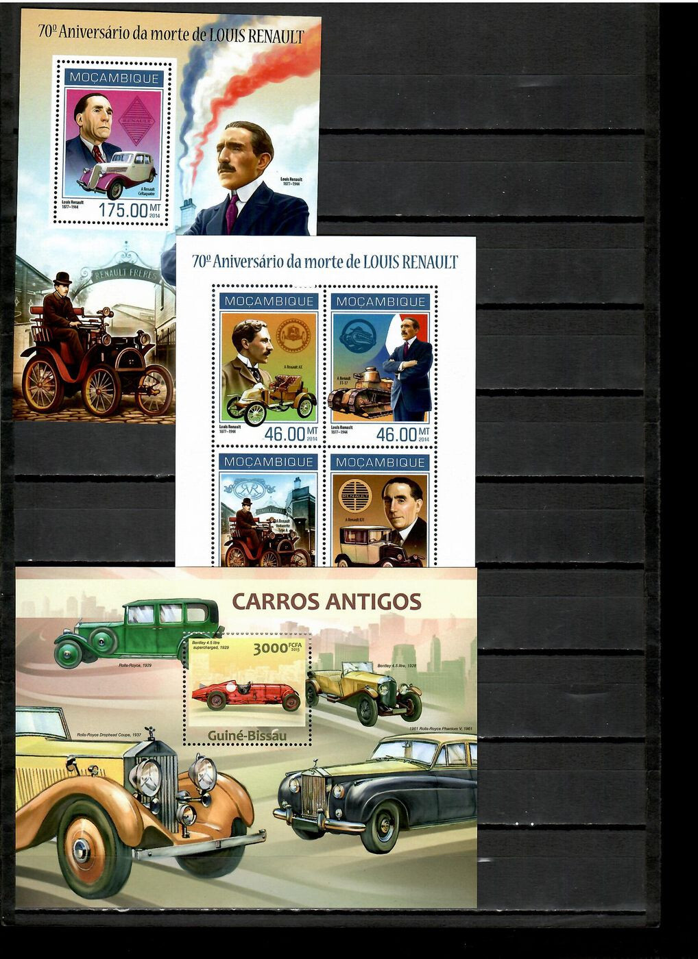 CARS / AUTOMOBILES [Pt.2] Collection 60 s/s Michel CV 707.50€ MNH #CNA424