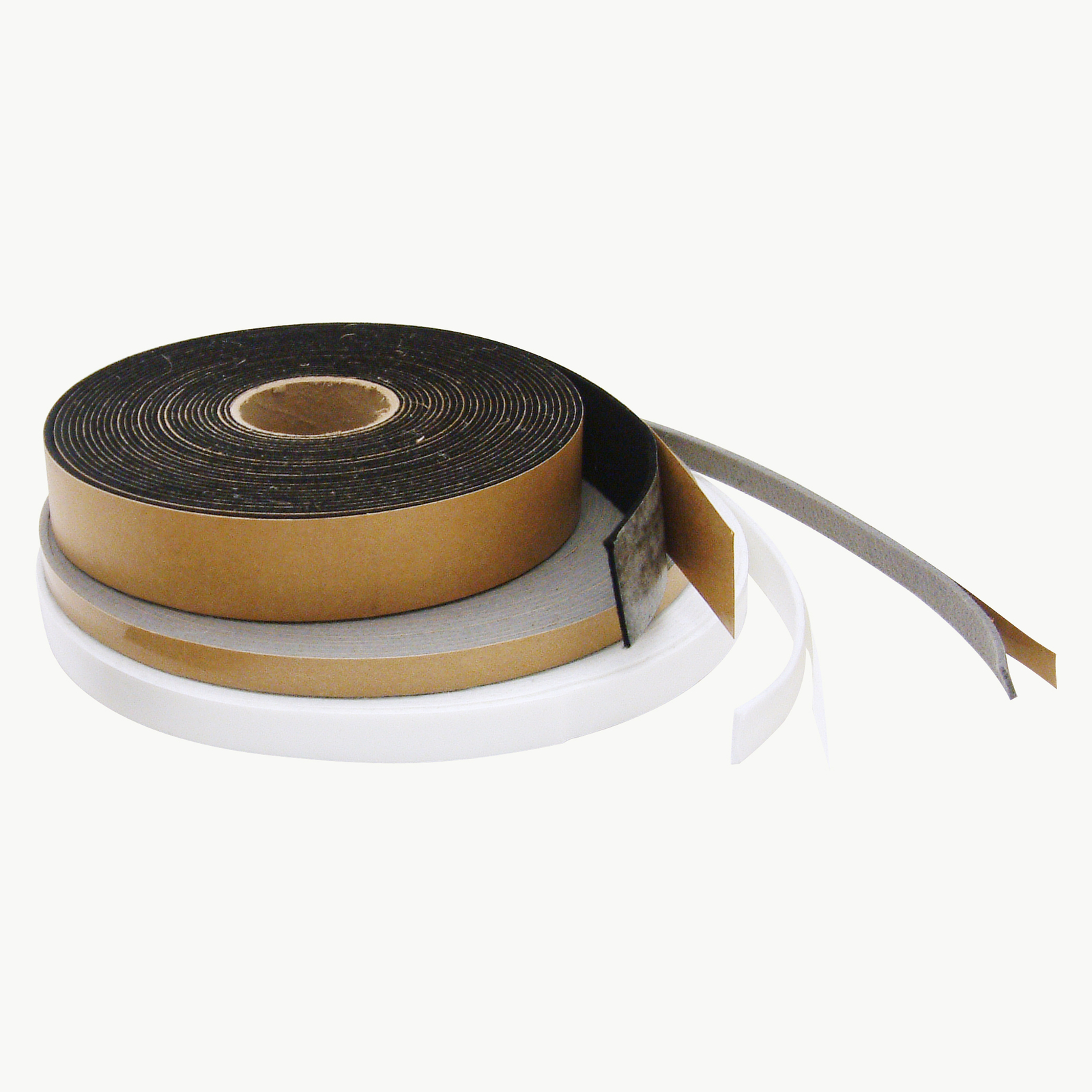 JVCC FELT-08 Polyester Felt Tape: 1 in. x 10 ft. (3mm thickness, White)