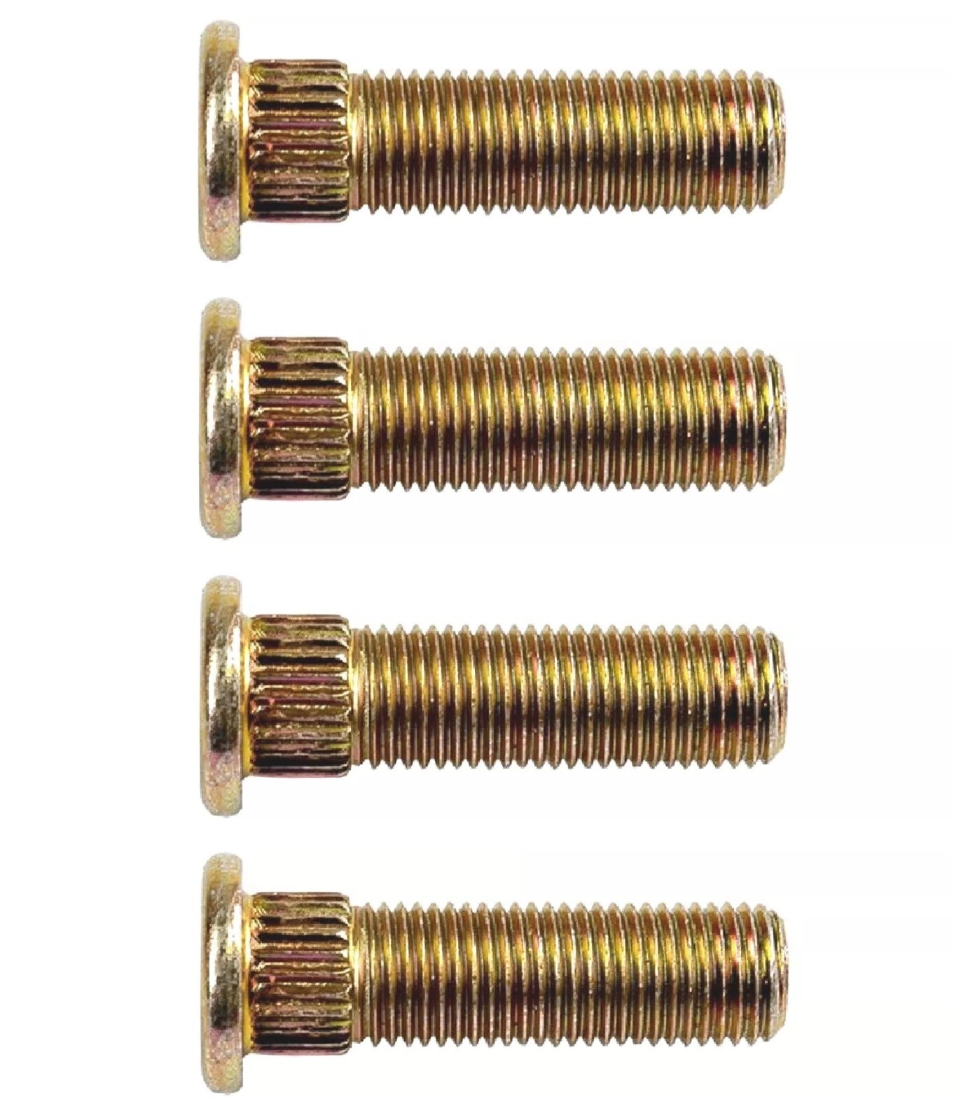 4-Pack Rear Wheel Stud Bolts for 2010-2017 Polaris Ranger 800 4x4 6x6 HD XP Crew