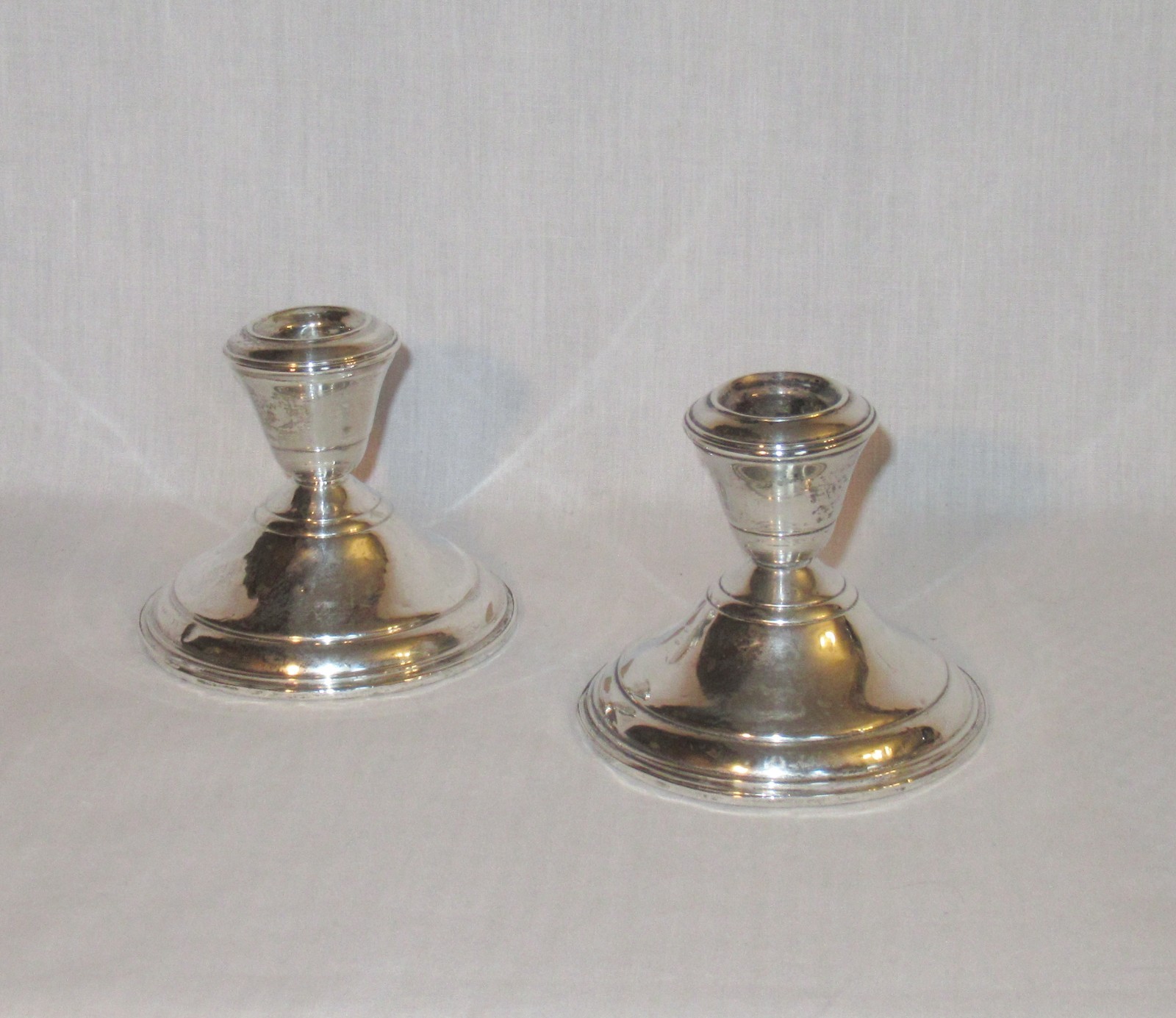 Vintage Sterling Silver Candlesticks. Unbranded. Beautiful!