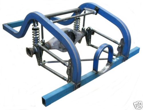 #06 Gasser 4 Link Rear Drag Race Rear Suspension Blue prints Plans