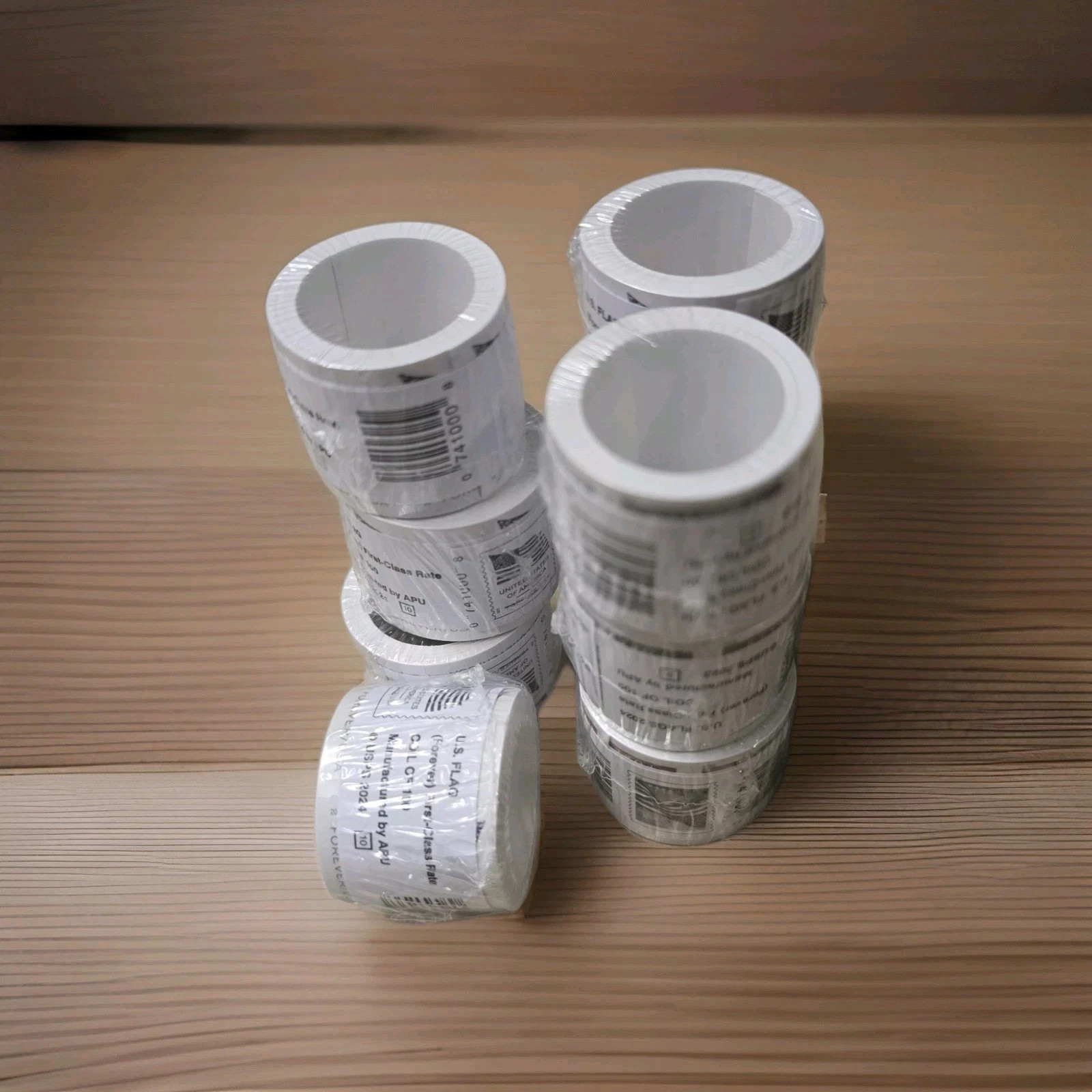 10 ROLLS OF STAMPS use to send anywhere across the USA lot 30