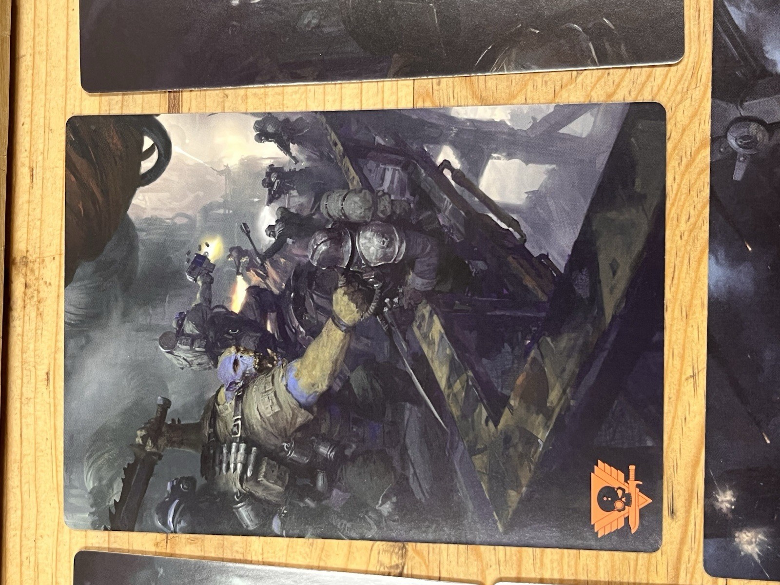 Warhammer 40k 40,000 KILL TEAM Promo Art Cards, Sleeves, Dogtags & Badges SET